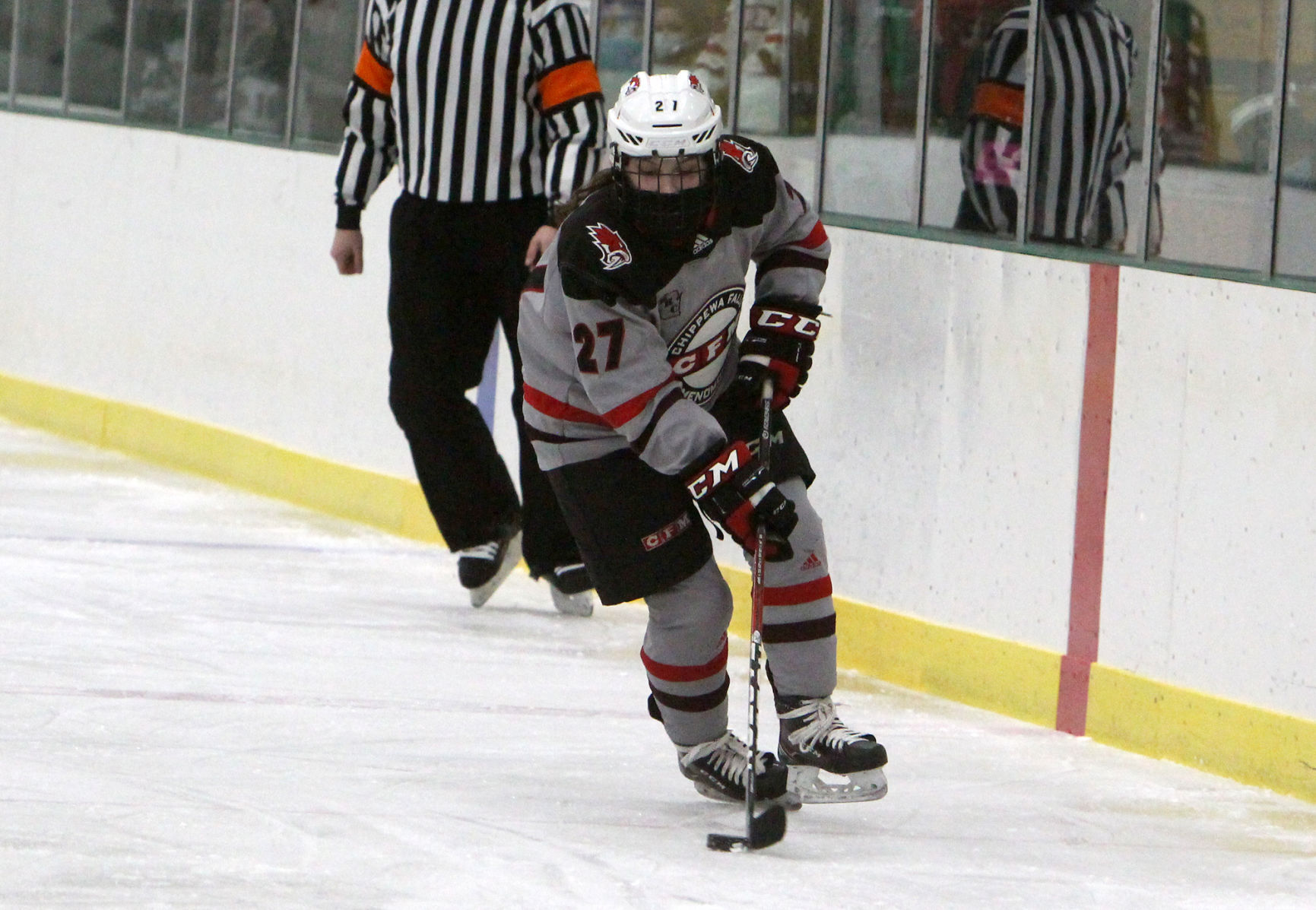 Prep girls hockey state semifinals: Chippewa Falls/Menomonie at Central Wisconsin 2-17-21